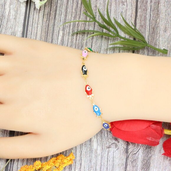 "Trendy Handmade Bracelet – A Stylish Gift for Women & Girls, MAR091692 - Picture 4 of 10